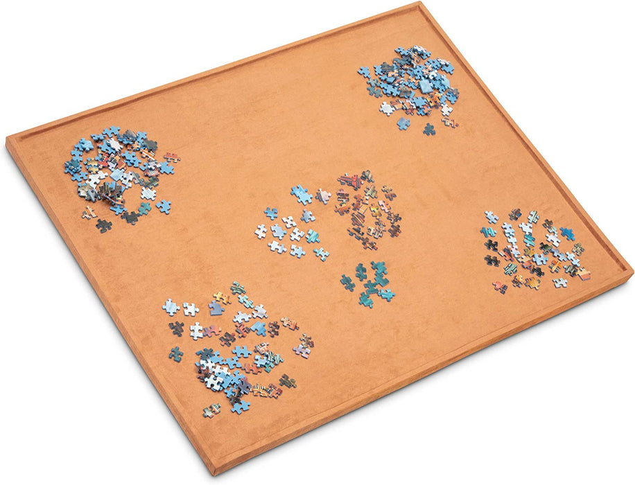 1500 Piece Puzzle Board, 35.5” x 26.5” Portable Jigsaw Puzzle Assembly Tray with Non-Slip Surface