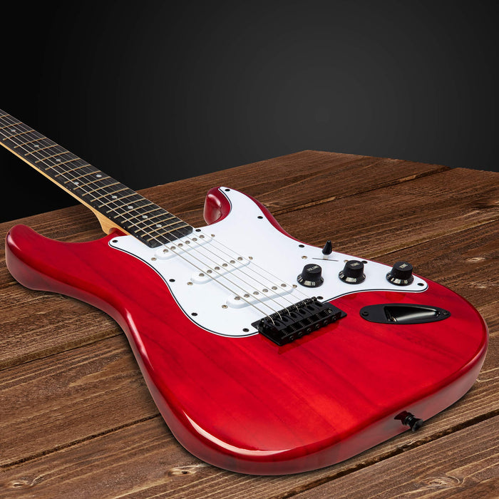 39” Stratocaster CS Series Electric Guitar & Electric Guitar Accessories - Red