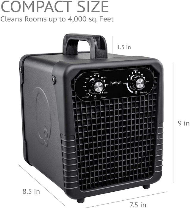 Ozone Generator Air Purifier Machine, Improve and Sanitize the Air Quality up to 4000 Sq. Ft