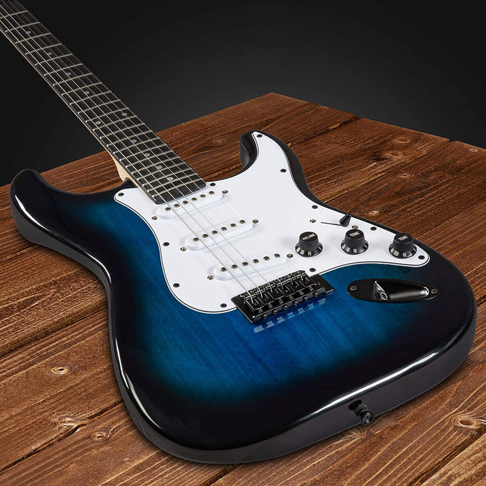 39” Stratocaster CS Series Electric Guitar & Electric Guitar Accessories - Blue