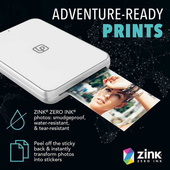 Ultra Slim Printer | Portable Bluetooth Photo, & GIF Instant Pri SkyMall