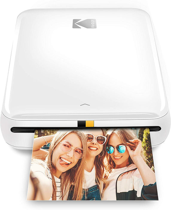 Kodak Step Wireless Photo Printer (White) Zink Technology