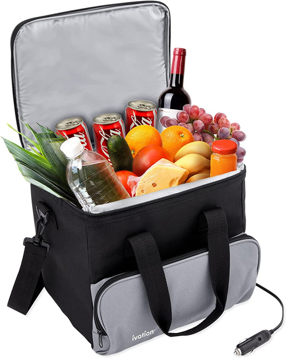 Portable Electric Cooler Bag, 15L Thermoelectric Portable Cooler