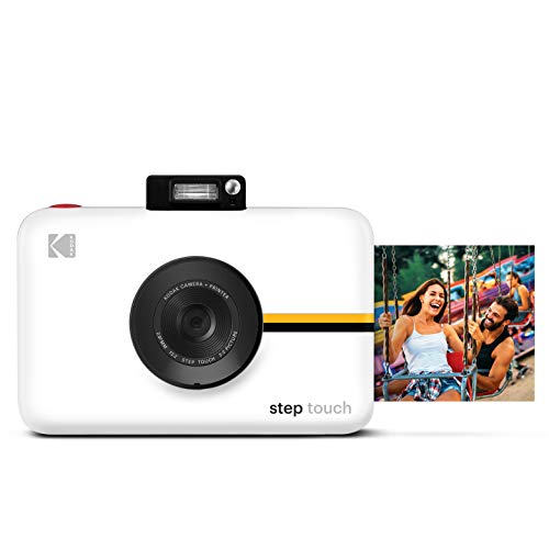 Kodak Step Touch 13MP Digital Camera & Instant Printer with 3.5” LCD Touchscreen Display (White)