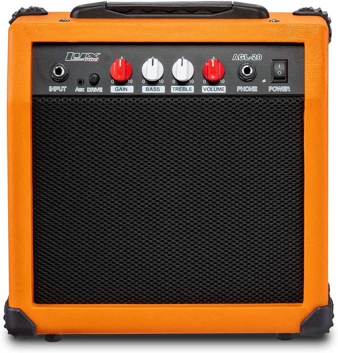 Electric Guitar Amplifier with Built-In Speaker - 20 Watt