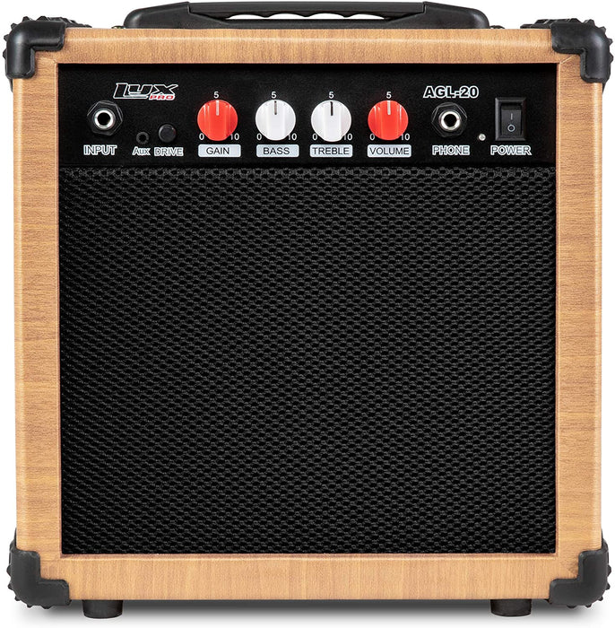 Electric Guitar Amplifier with Built-In Speaker - 20 Watt