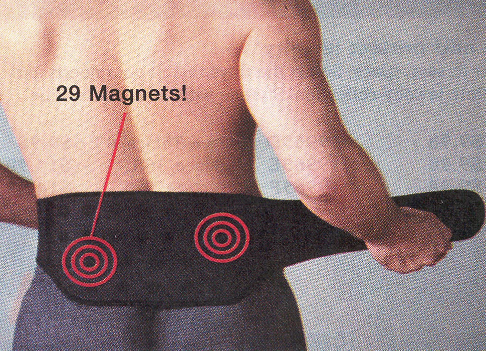 Magnetic Back Support Belt with 29 Magnets - Size Medium