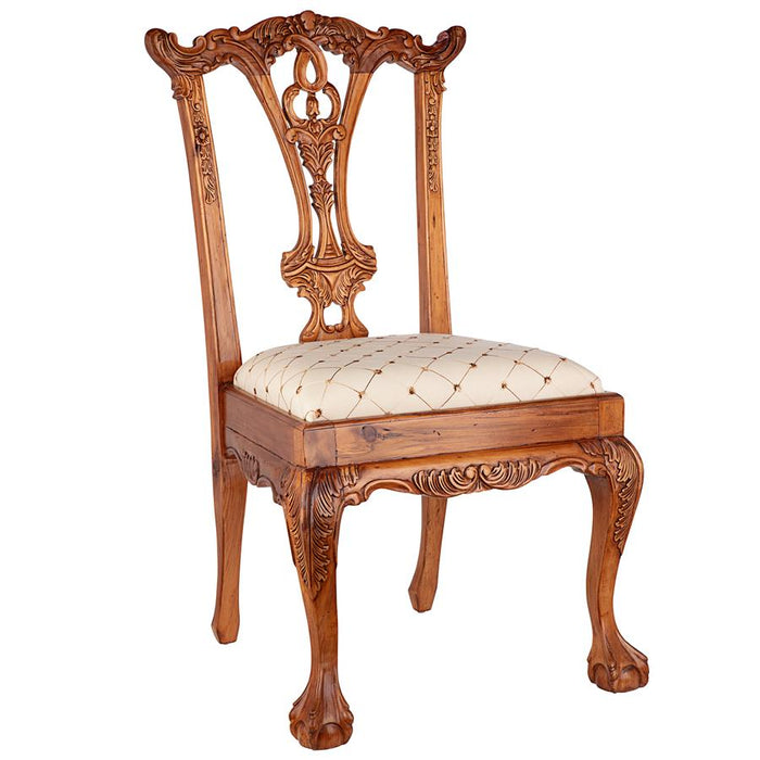 ENGLISH CHIPPENDALE SIDE CHAIR