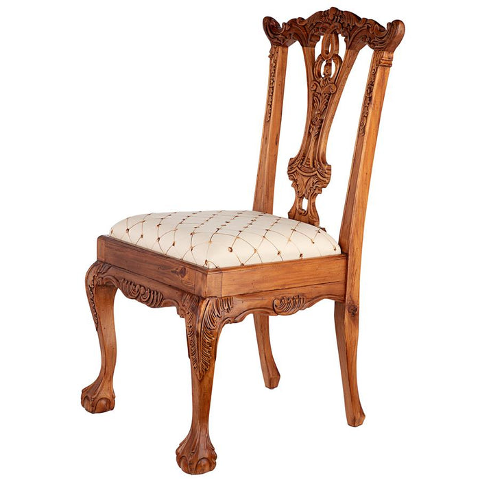 ENGLISH CHIPPENDALE SIDE CHAIR