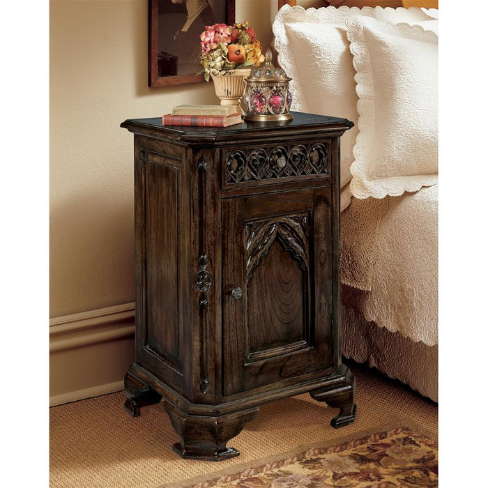 GOTHIC BED SIDE TABLE