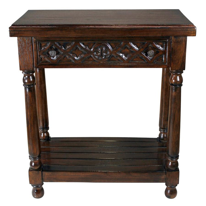 CALCOT MANOR MEDIEVAL CONSOLE TABLE