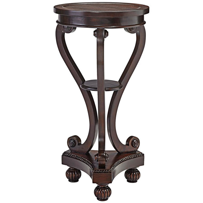 ROUND BOW SIDE TABLE