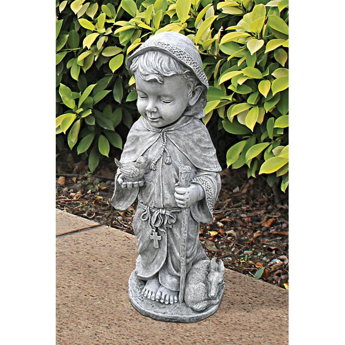 LARGE BABY ST FRANCIS STATUE