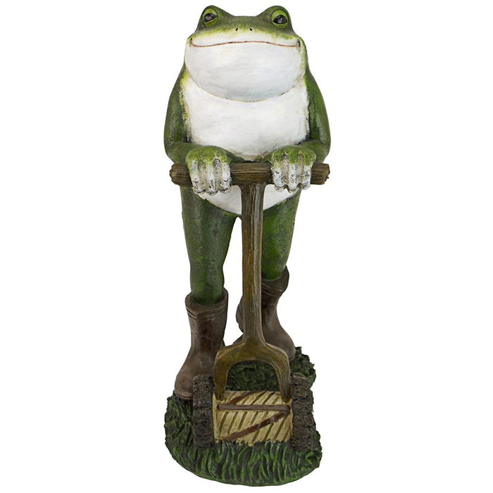MOSES THE TOAD LAWN MOWER FROG