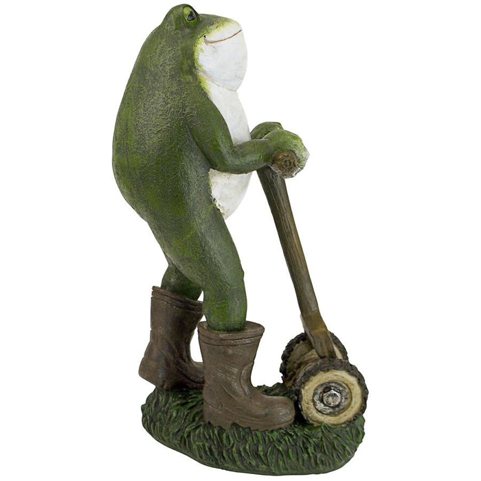 MOSES THE TOAD LAWN MOWER FROG