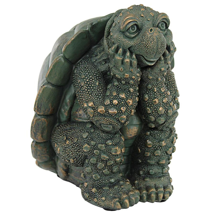 THE THINKER TURTLE STATUE