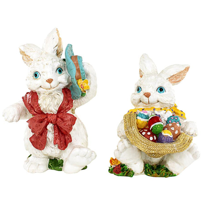 CONSTANCE AND MORTIMER EASTER BUNNIES