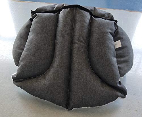 3 Section Fleece Reversible Chair Cushion