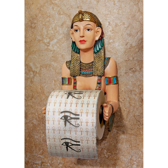 EGYPTIAN PRINCESS TOILET PAPER HOLDER