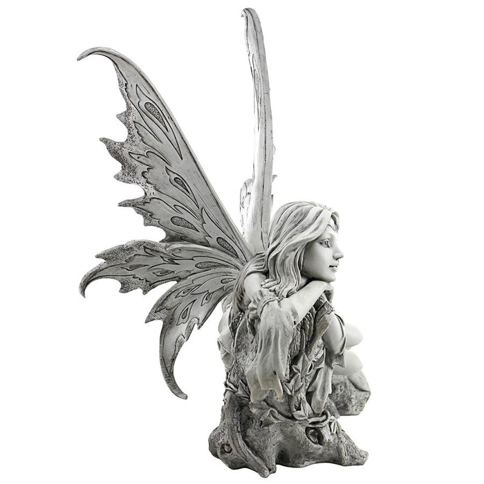 PAUSE TO PONDER FAIRY STATUE