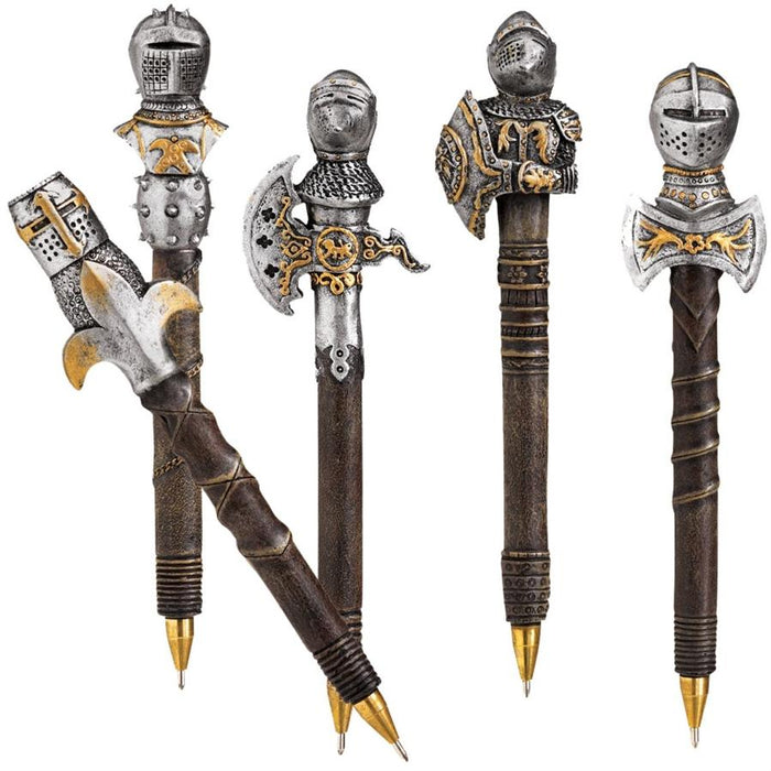 S/5 KNIGHTS OF THE REALM PENS