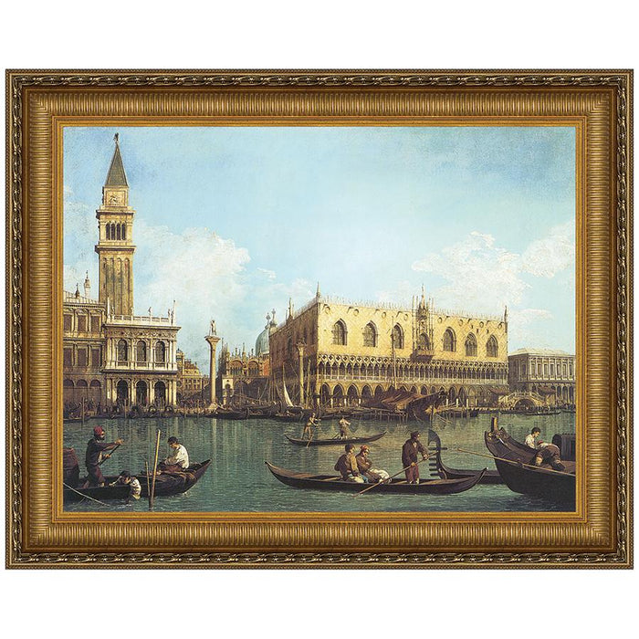 17X14.5 THE PIER FROM SAN MARCO 1735