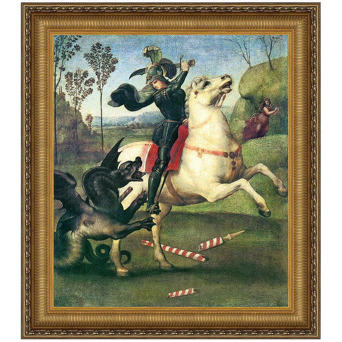15.5X17 ST GEORGE AND THE DRAGON 1505