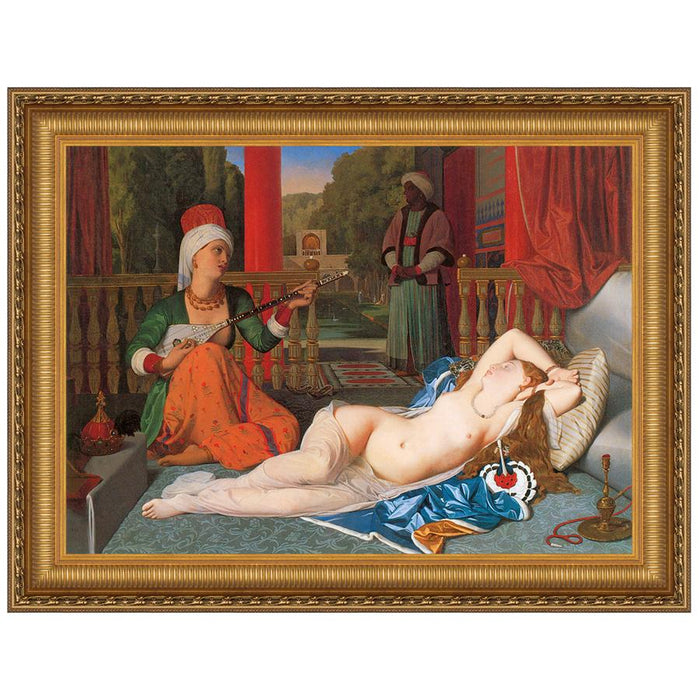 15X12.5 ODALISQUE WITH SLAVE 1842