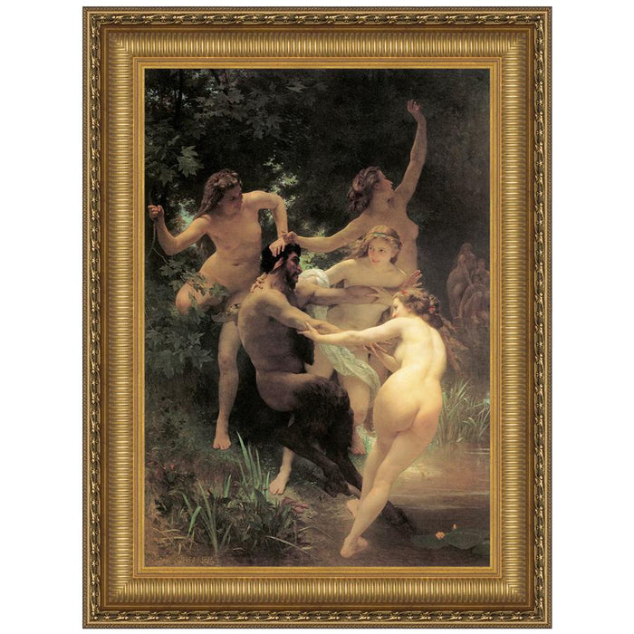 29X39 NYMPHS AND SATYR 1873