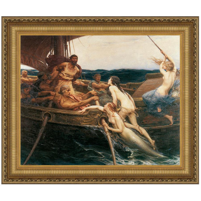 15X13.5 ULYSSES AND THE SIRENS 1909