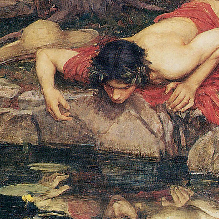 27X17.5 ECHO AND NARCISSUS 1903