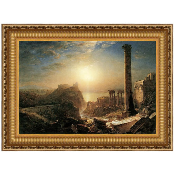 17X14 SYRIA BY THE SEA 1873