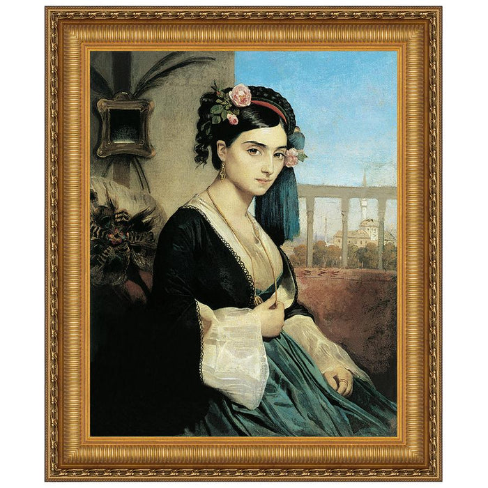 15X17 WOMAN OF THE ORIENT 1840