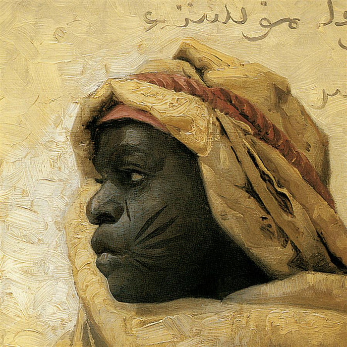 14.5X17 PORTRAIT OF A NUBIAN 1886