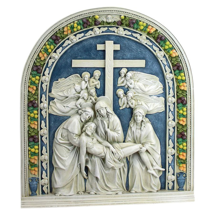 DESCENT FROM THE CROSS WALL SCULPTURE