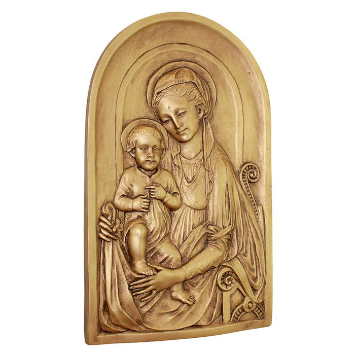 MOTHER MARY AND INFANT JESUS PLAQUE
