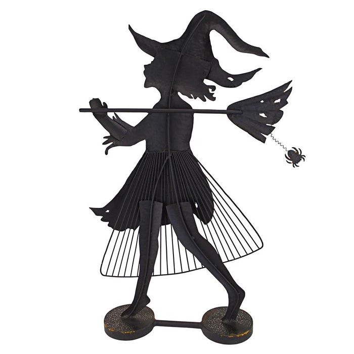 BEWITCHED BLAISE METAL WITCH SILHOUETTE