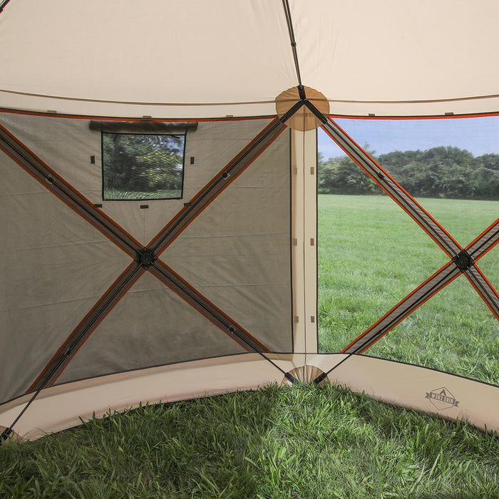 Pop-up Screen Gazebo Panel W/ Window, Fits 4 & 6-Sided Tents, 1 Room