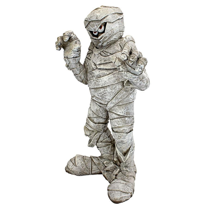 WRAPPED TOO TIGHT GARDEN MUMMY STATUE