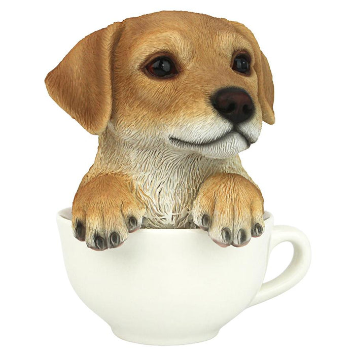 PUP IN CUP YELLOW LAB