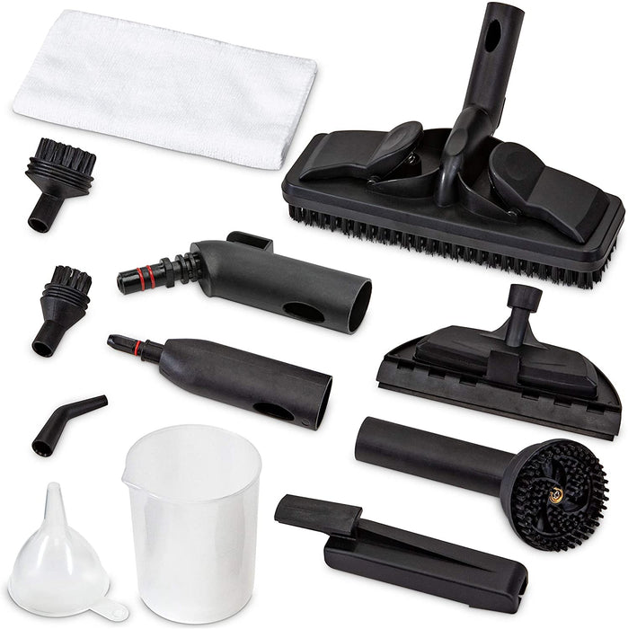 Replacement Parts for IVASTEAMR20 Canister Steam Cleaner - Parts Include Rotary Brush, Nozzle, Small Round Brush, Big Round Brush, Window Brush, Floor Brush, Floor Brush and More