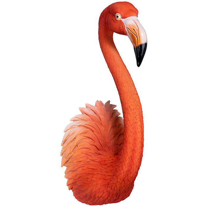 Flamingo Head Wall Sculpture