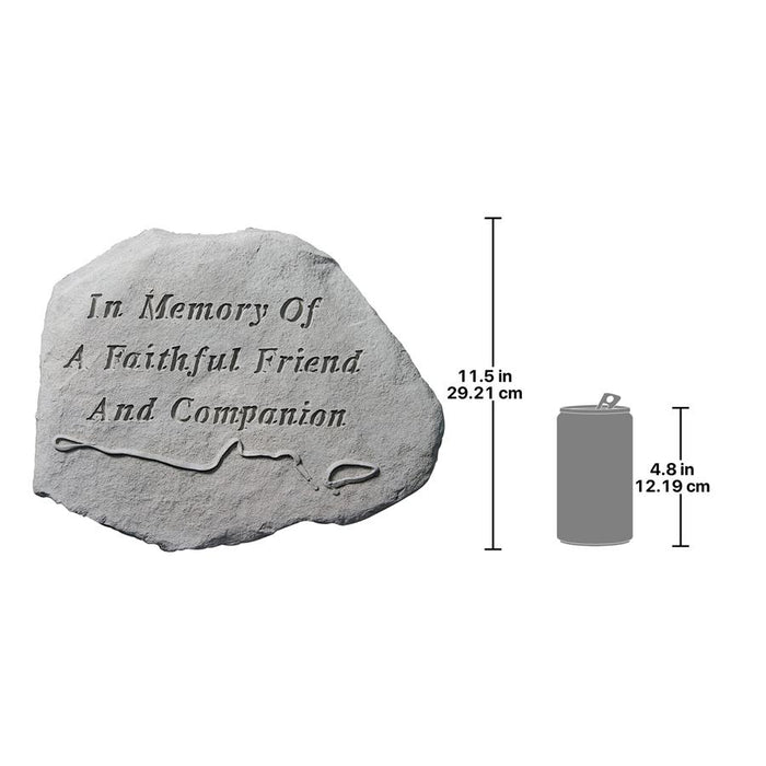 IN MEMORY OF A FAITHFUL FRIEND MARKER