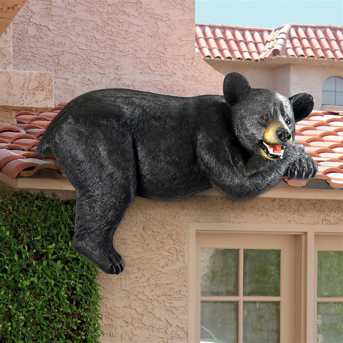 LEMONT THE LOVABLE LOUNGER BLACK BEAR