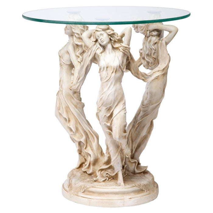 THE THREE MUSES OF ANCIENT GREECE TABLE