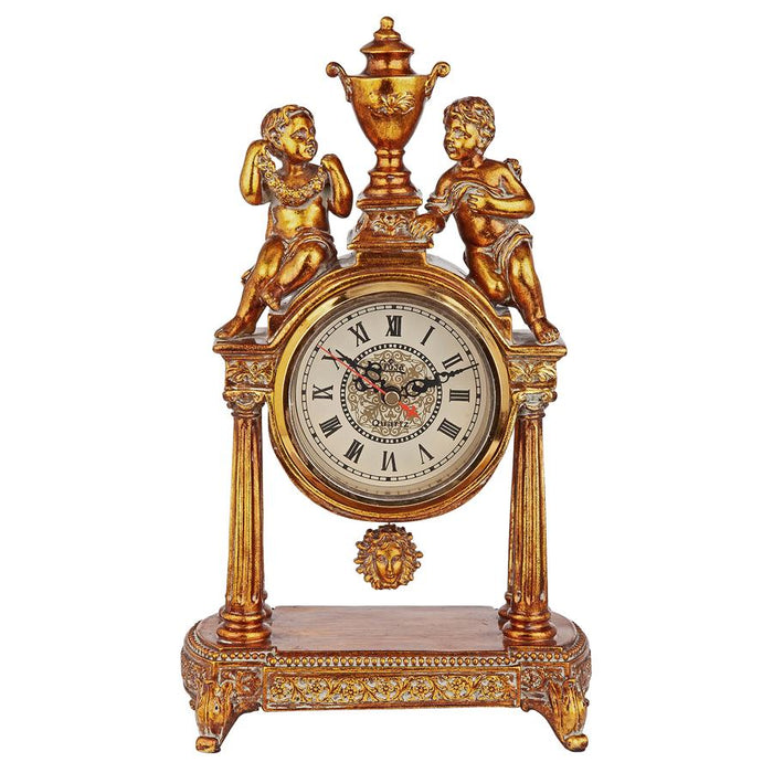 ARCH OF AION GOD OF TIME MANTLE CLOCK