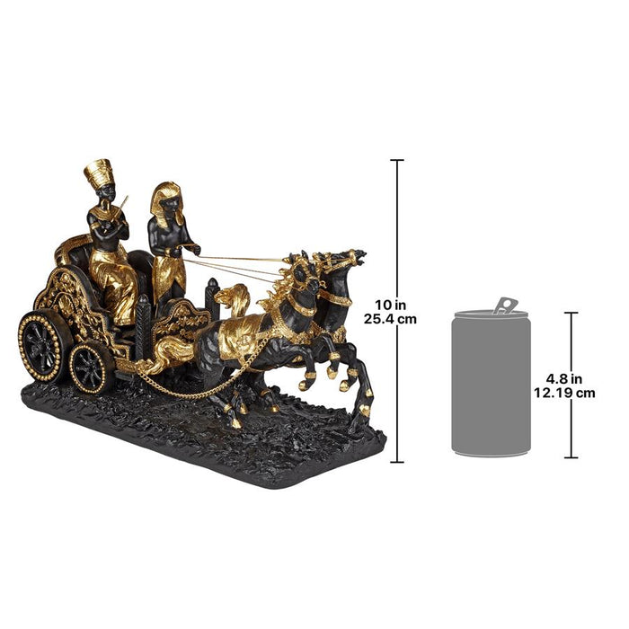THE ROYAL EGYPTIAN CHARIOT PROCESSION OF PHARAOH