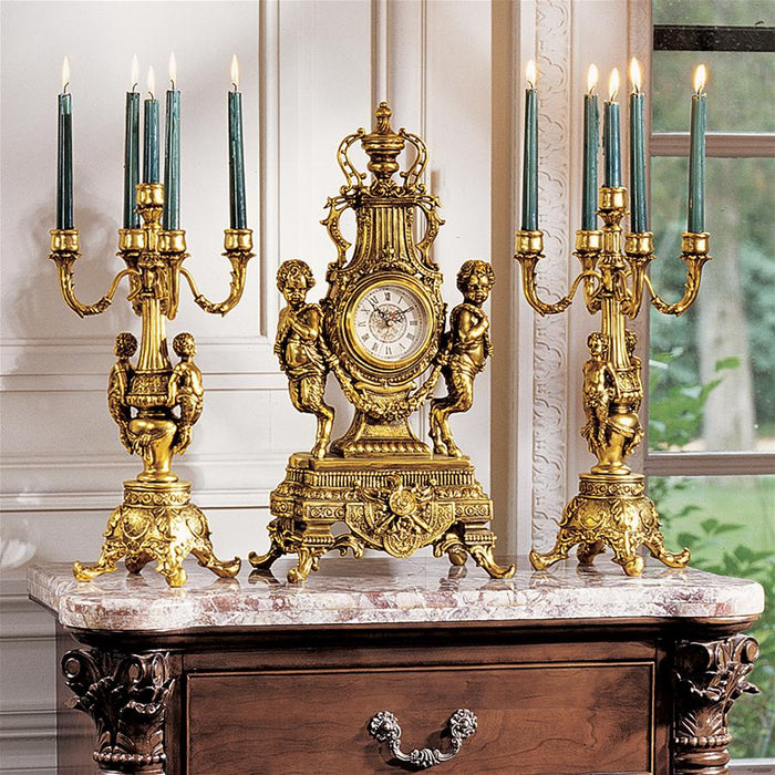 S/2 CHATEAU CHAMBORD CANDELABRAS