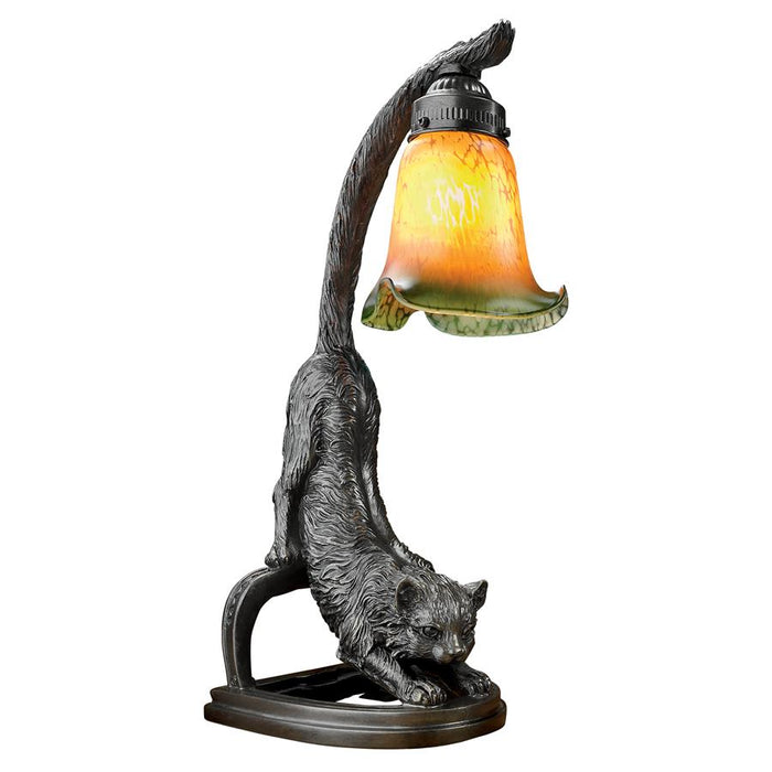 CROUCHING CAT LAMP