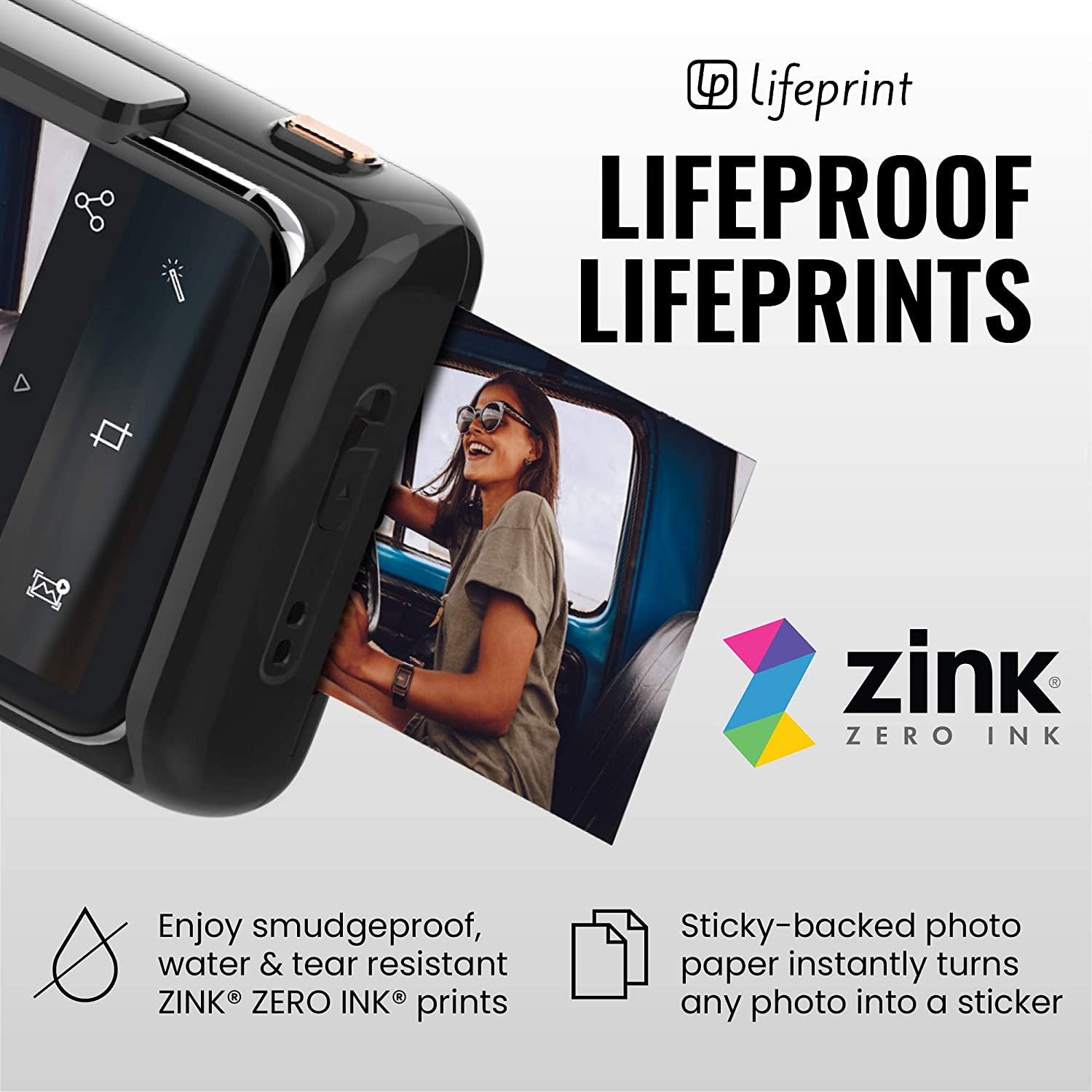 2x3 Instant Printer for iPhone. Turn Your iPhone Into an Instant-Print —  SkyMall